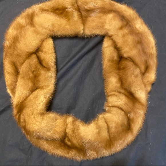 Rare Vintage Double Russisn SABLE Mink Fur Stole Wrap or Collar Scarf Scarve - Picture 6 of 12